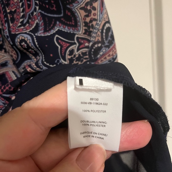 Laura plus lined blouse, long sleeves with elasticated sleeves - Picture 6 of 6